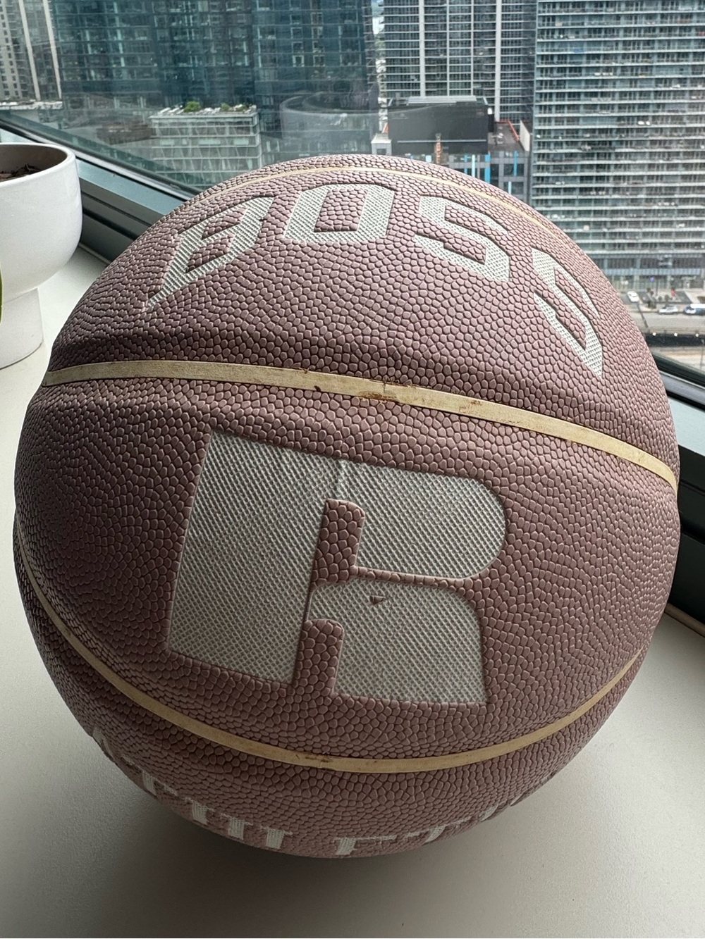 Hugo Boss X Russell Display Basketball